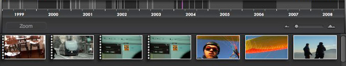 Établissez automatiquement une chronologie de vos films.