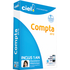 Ciel Compta 2012 + 1 an d'assistance téléphonique
