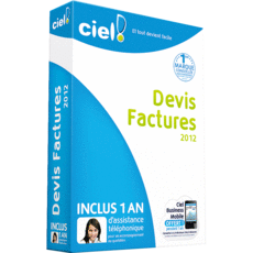 Ciel Devis Factures 2012 + 1 an d'assistance téléphonique