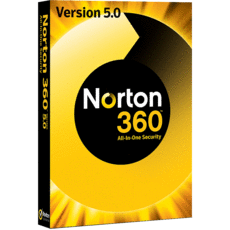 Norton 360 5.0 - 2 Go de sauvegarde en ligne - 1 poste - Abonnement 1 an