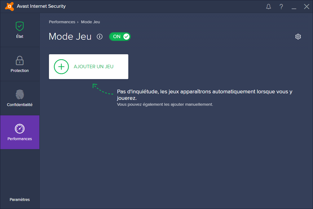 Screenshot Avast Internet Security - 3 postes - Renouvellement 1 an 0