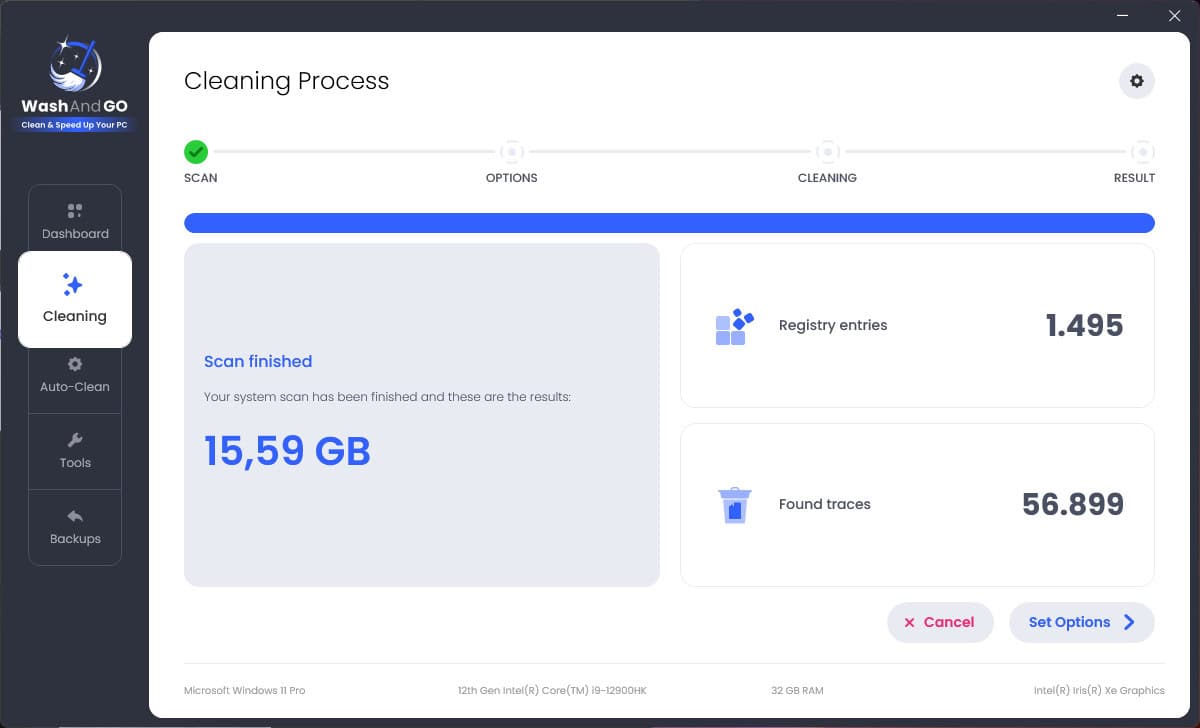 Screenshot WashAndGo - licence perpétuelle 1