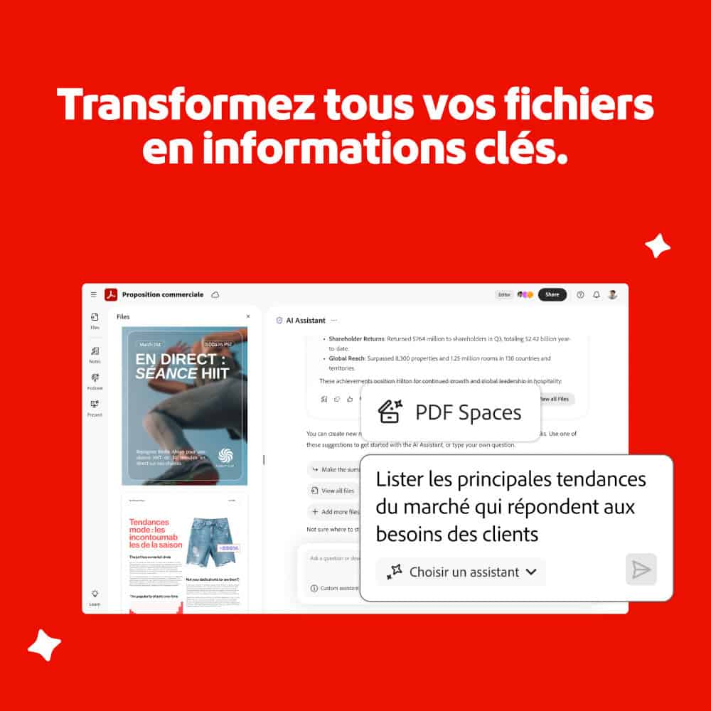 Screenshot Adobe Acrobat Studio - 1 utilisateur - Abonnement 1 an 0