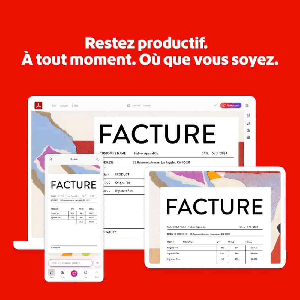 Screenshot Adobe Acrobat Studio - 1 utilisateur - Abonnement 1 an 4