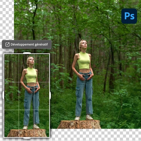 Screenshot Adobe Creative Cloud pour la Photo (Photoshop + Lightroom)- 1 To - 1 utilisateur - Abonnement 1 an 1