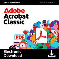 Adobe Acrobat Classic - 1 Benutzer - 3 Jahre