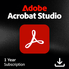 Adobe Acrobat Studio - 1 user - 1-year-subscription