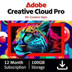 Adobe Creative Cloud Pro - Individuals - 1 user - 1-year-subscription