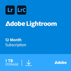 Adobe Lightroom - 1 TB - 1 anno