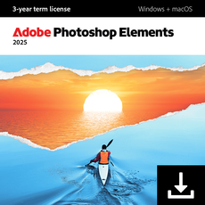 Adobe Photoshop Elements 2025 - Windows/Mac - 2 dispositivi - 3 anni