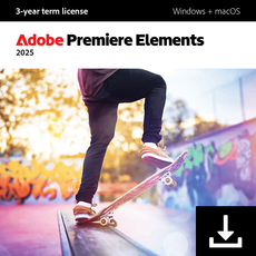Adobe Premiere Elements 2025 - Windows/Mac - 2 dispositivi - 3 anni
