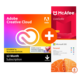 Adobe Creative Cloud - Alle Apps - Schülerinnen und Schüler, Studierende, Azubis und Lehrende + Microsoft 365 Single + McAfee LiveSafe