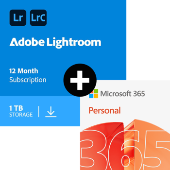 Pack Adobe Lightroom + Microsoft 365 Personal