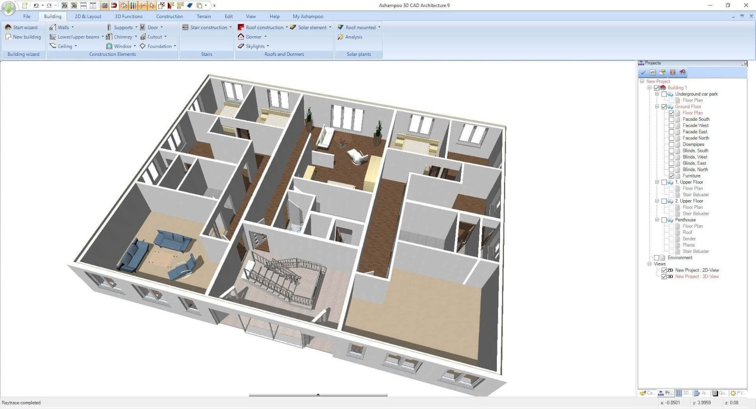 Screenshot Ashampoo 3D CAD Architecture 14 - 1 PC - Licence perpétuelle 5
