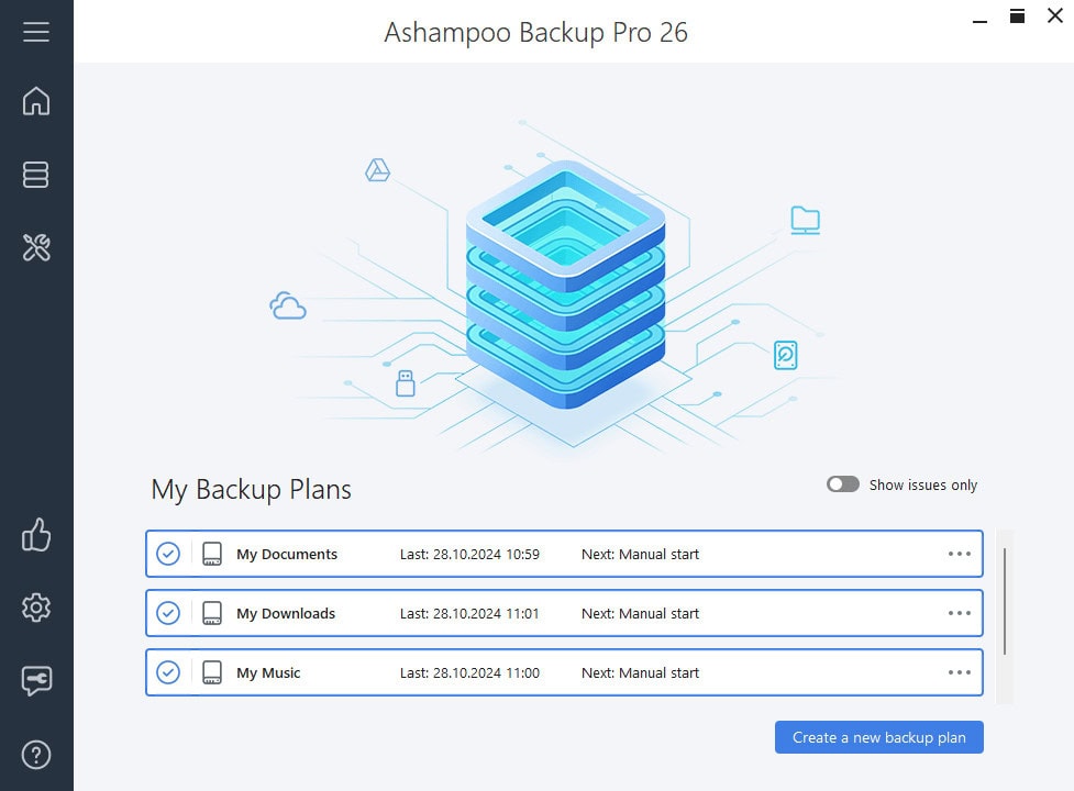 Screenshot Ashampoo Backup Pro 26 - 1 PC - Licence perpétuelle 0