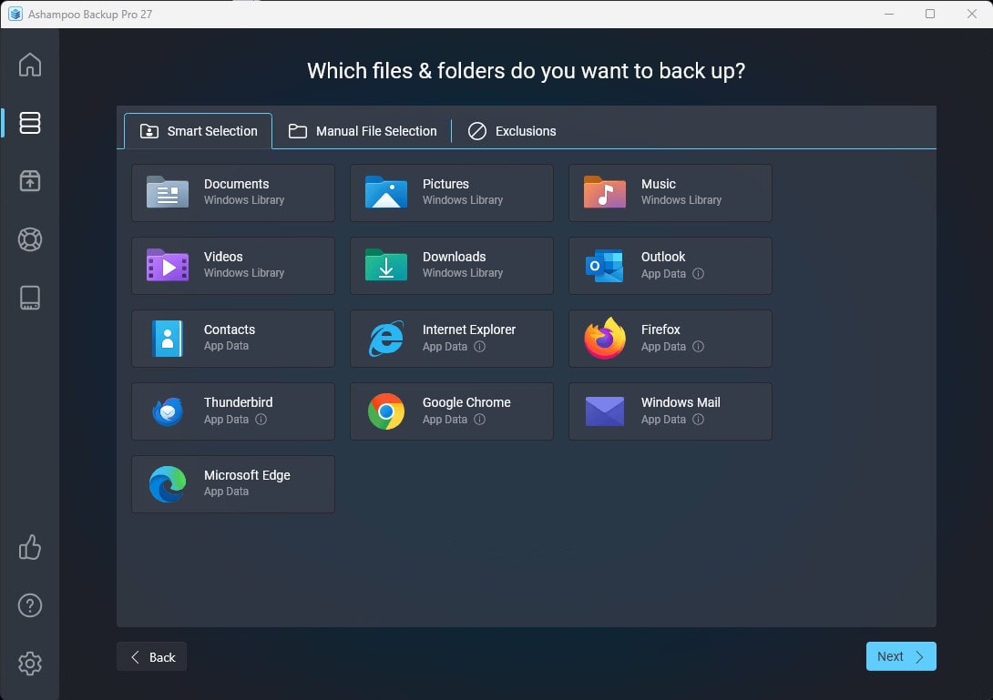 Screenshot Ashampoo Backup Pro 27 - 1 PC - Licence perpétuelle 1