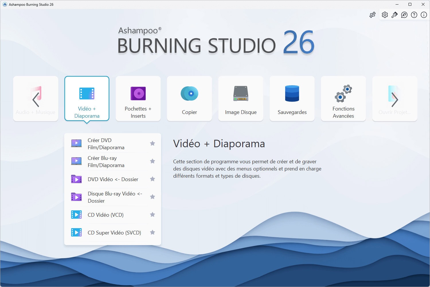 Screenshot Ashampoo Burning Studio 26 - 1 PC - Licence perpétuelle 1