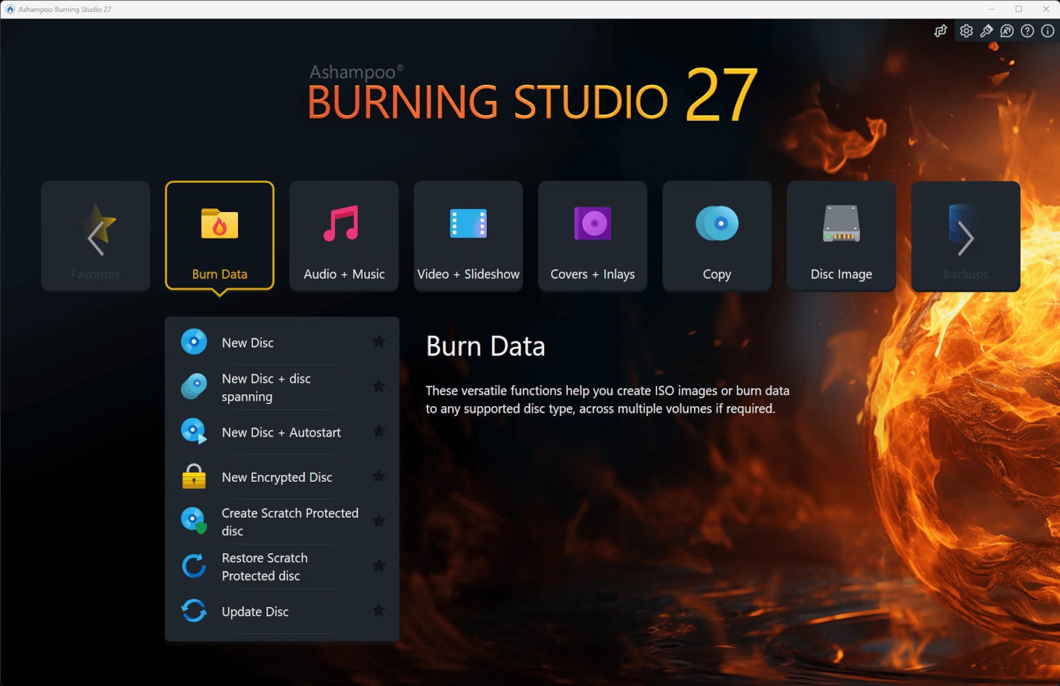 Screenshot Ashampoo Burning Studio 27 - 1 PC - Licence perpétuelle 4