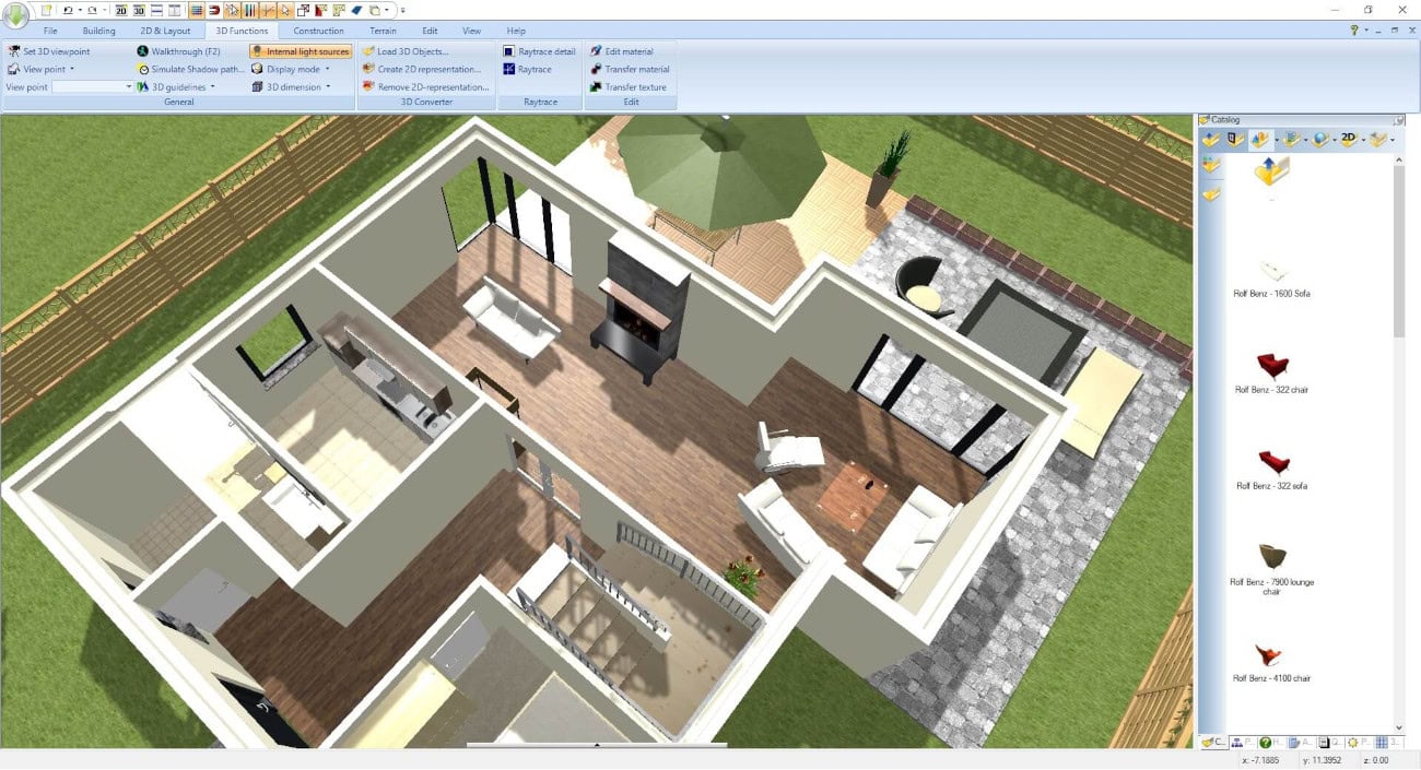 Screenshot Ashampoo Home Design 10 - 1 PC - Licence perpétuelle 0