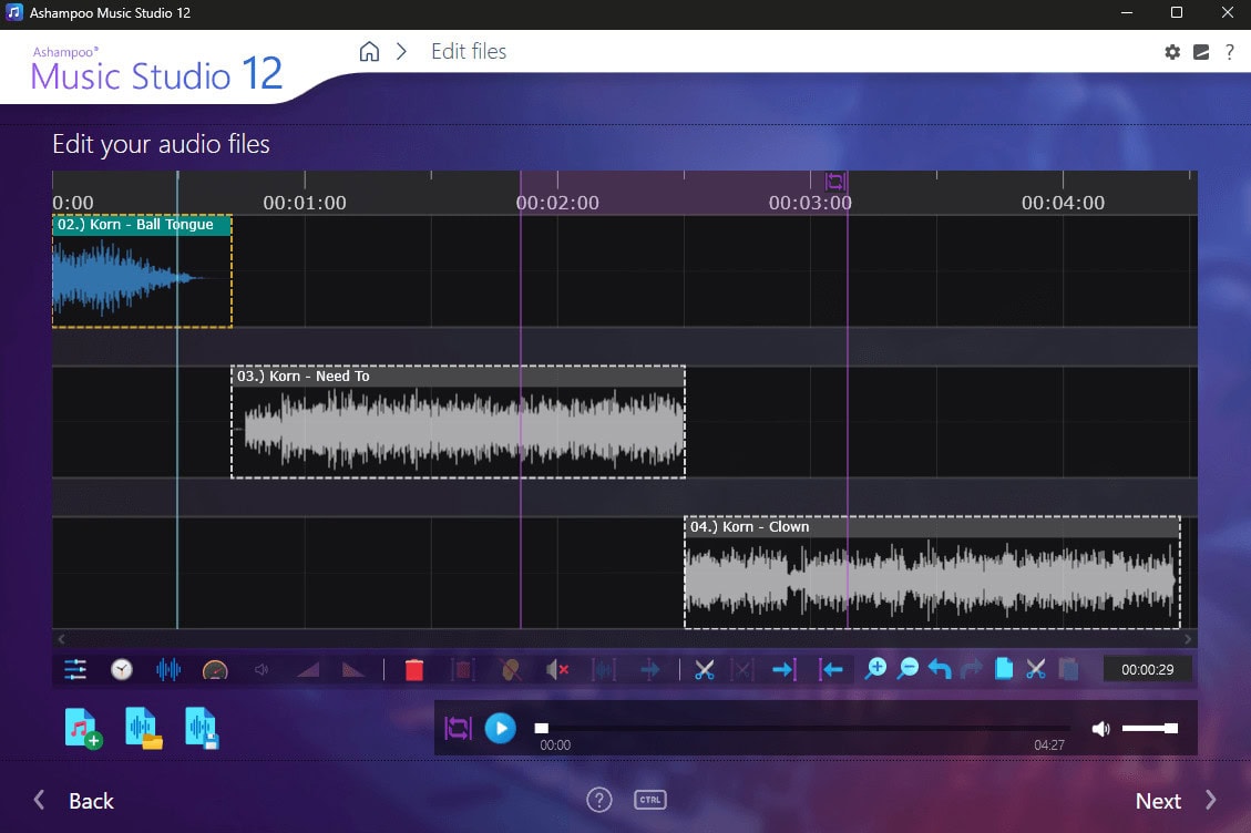 Screenshot Ashampoo Music Studio 12 - 1 PC - Licence perpétuelle 0