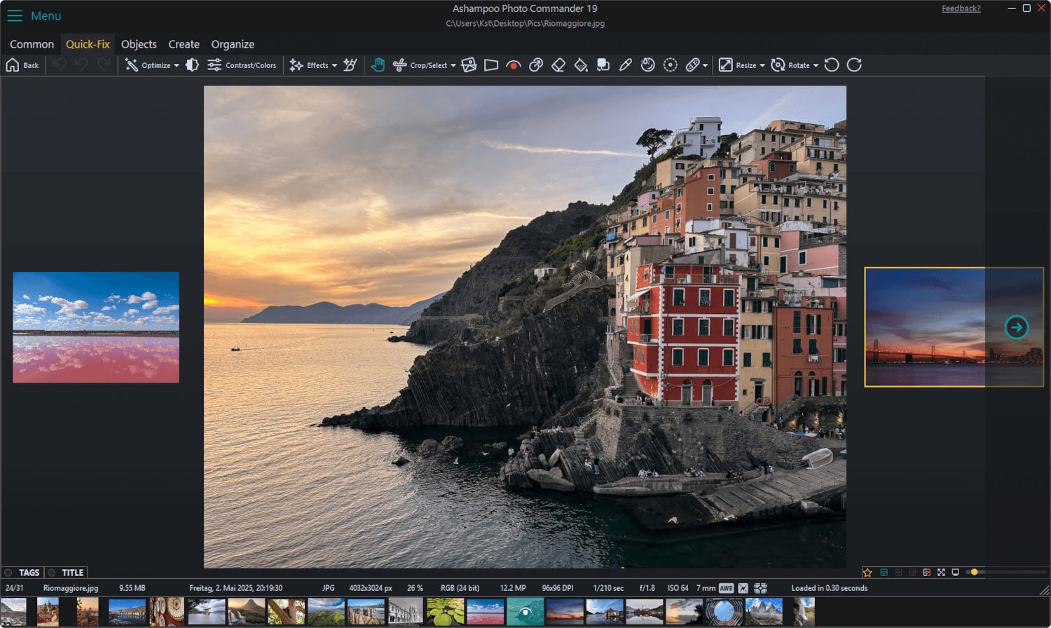 Screenshot Ashampoo Photo Commander 19 - 1 PC - Licence perpétuelle 0