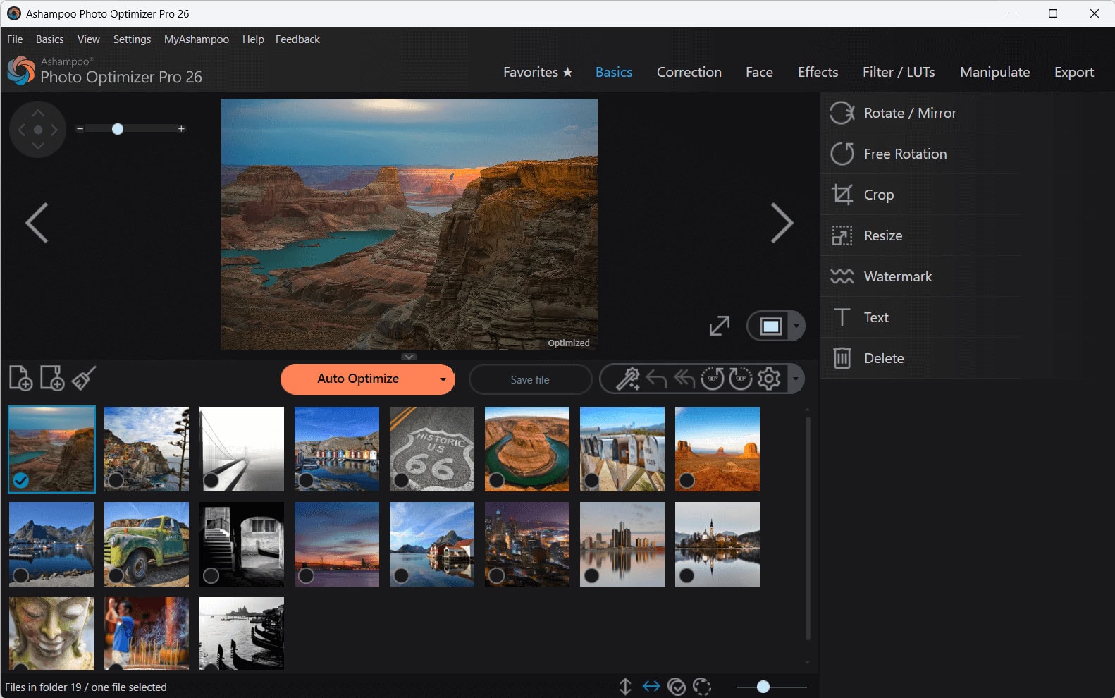 Screenshot Ashampoo Photo Optimizer Pro 26 - 1 PC - Licence perpétuelle 6