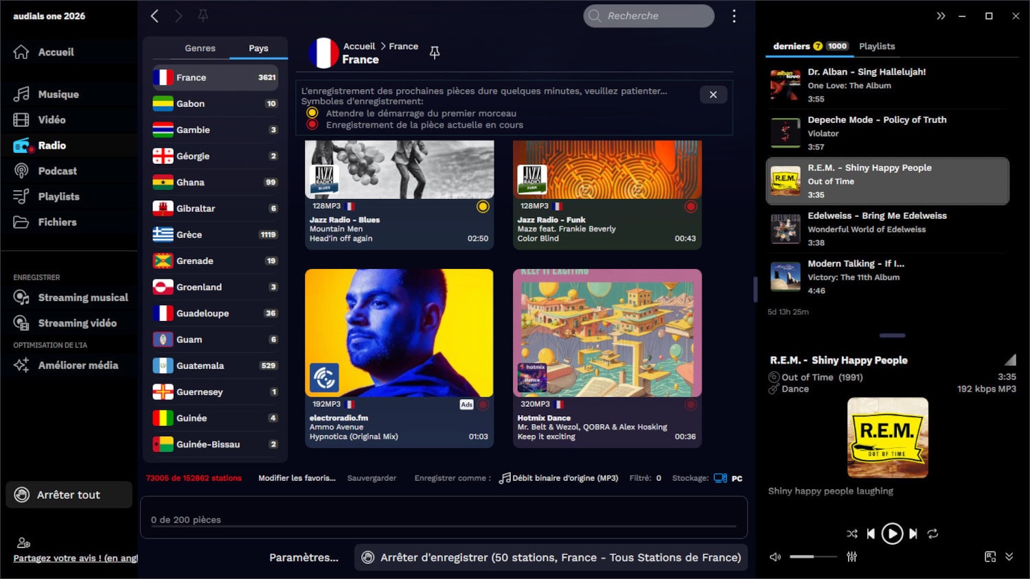 Screenshot Audials One Standard 2026 - licence perpétuelle 8