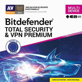 Bitdefender Total Security & VPN Premium 2023