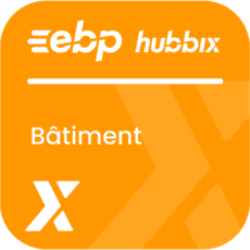 EBP Hubbix Bâtiment - 1 utilisateur - 1 société - Abonnement 1 an