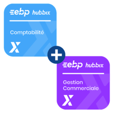 EBP Hubbix Comptabilité et Gestion commerciale - 1 utilisateur - 1 société - Abonnement 1 an