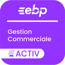 EBP Gestion Commerciale ACTIV 2024 + Service Privilège - 1 utilisateur - Abonnement 1 an
