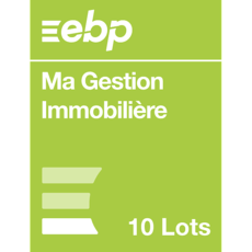 EBP Ma Gestion Immobilière version 10 Lots - Dernière version - Ntés Légales incluses