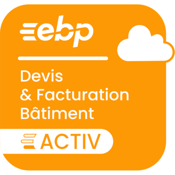 EBP Devis et Facturation Bâtiment ACTIV en ligne + Service Privilège