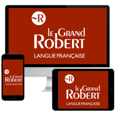 Dictionnaire Le Grand Robert de la langue française - 1 poste - Abonnement annuel