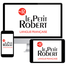 Dictionnaire Le Petit Robert de la langue française - 1 poste - Abonnement annuel