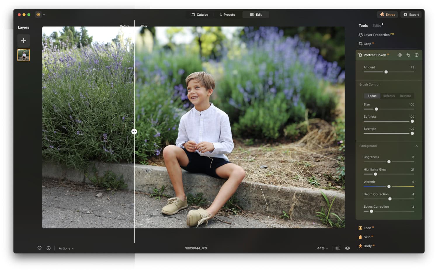 Screenshot Luminar Neo Max - multi-appareils - Licence perpétuelle 3