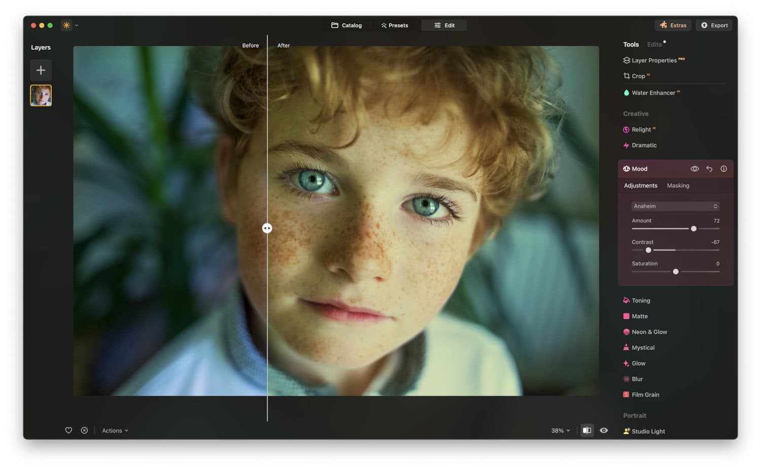 Screenshot Luminar Neo Max - multi-appareils - Licence perpétuelle 9