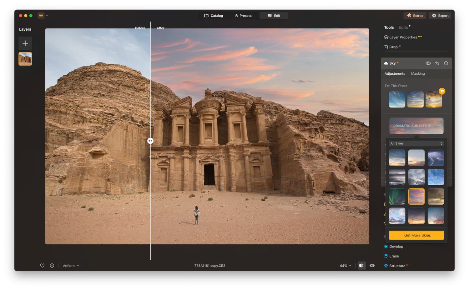Screenshot Luminar Neo Max - multi-appareils - Licence perpétuelle 11
