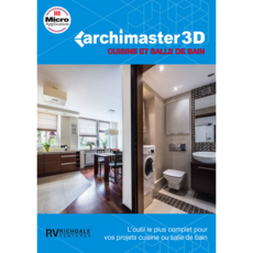 ArchiMaster 3D - Cuisine et Salle de bain - 1 PC - Licence perpétuelle