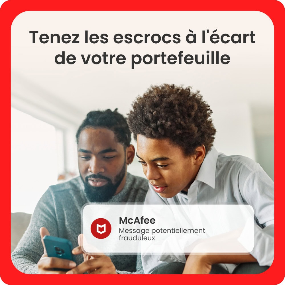 Screenshot McAfee+ Advanced - Individuel - Abonnement 1 an - Renouvelé automatiquement chaque année 3