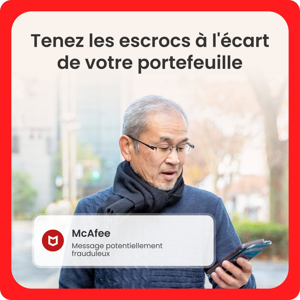 Screenshot McAfee Total Protection - 1 appareil - Abonnement 1 an - Renouvelé automatiquement chaque année 1