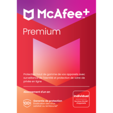 McAfee+ Premium 2024 - Individuel - Abonnement 1 an