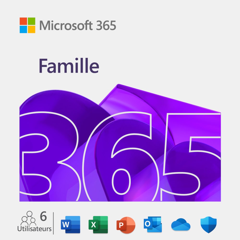 Screenshot Microsoft 365 Famille - 6 utilisateurs - Abonnement 1 an 0