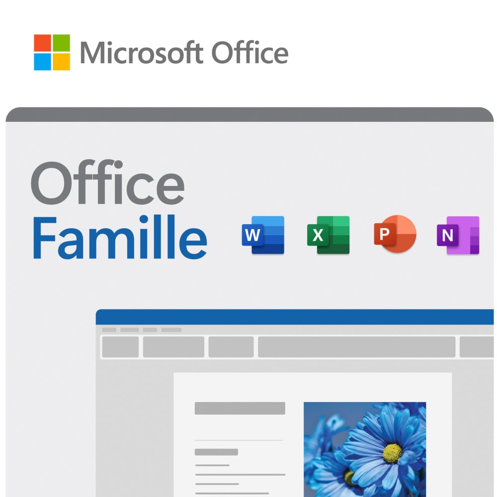 Screenshot Pack Office Famille 2024 - 1 PC/mac - licence perpétuelle + McAfee LiveSafe - Abonnement 1 an  0