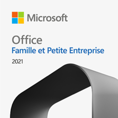 Office Famille et Petite Entreprise 2021 - PC ou Mac - 1 utilisateur