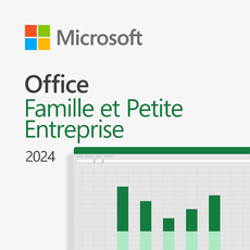 Office Famille et Petite Entreprise 2024 - 1 PC/mac - licence perpétuelle