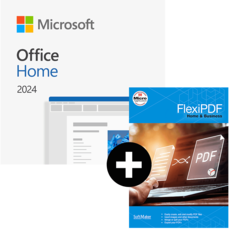 Office Home 2024 - 1 PC/Mac + FlexiPDF Home & Business - 3 PC - licenza perpetua