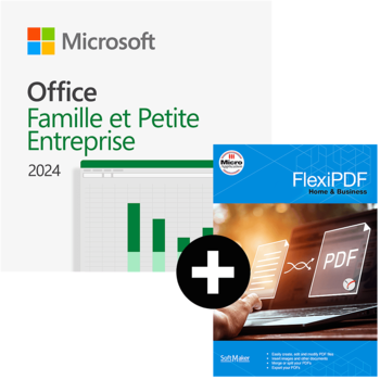 Office Famille et Petite Entreprise 2024 + FlexiPDF Home & Business