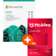 Microsoft 365 Family + McAfee LiveSafe