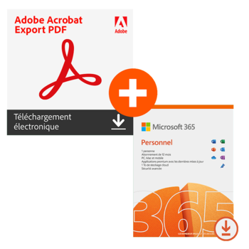 Microsoft 365 Personnel + Adobe Acrobat Export PDF